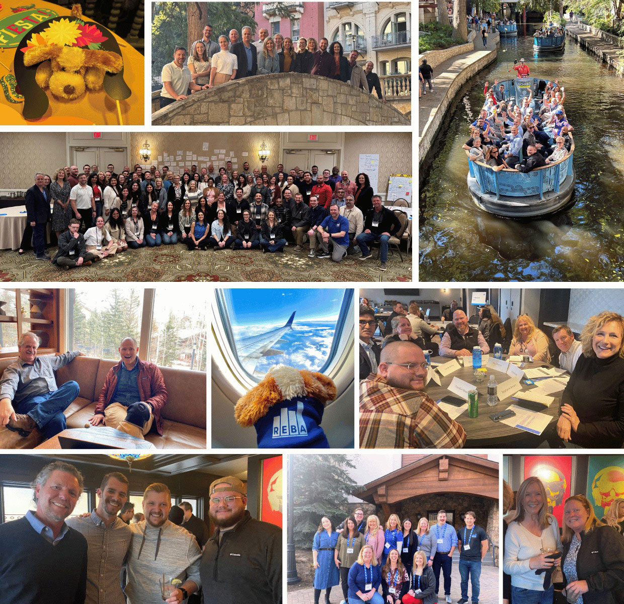 REBA team collage